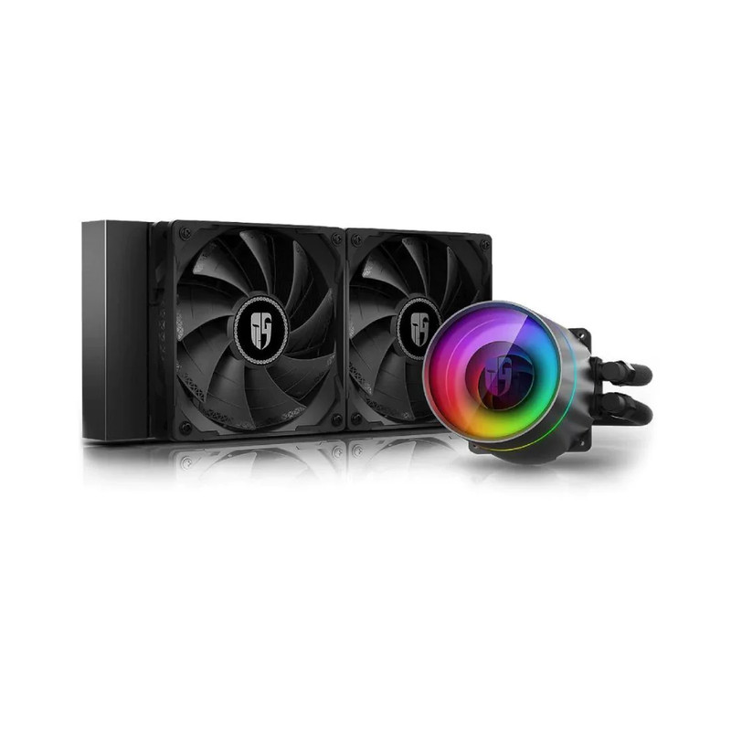 DeepCool Castle 240EX - ARGB AIO Liquid CPU Cooler - مبرد